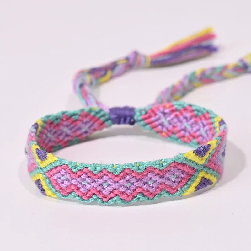 Rope Weave Bohemia Friendship Bracelet | Handmade Summer Beach Jewelry for Women