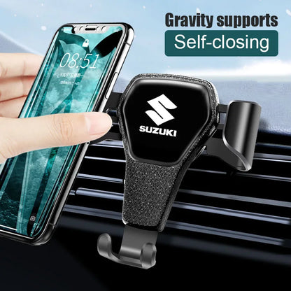 Car Phone Holder for Suzuki Swift Jimny Alto SX4 | Gravity Auto Clamp Bracket