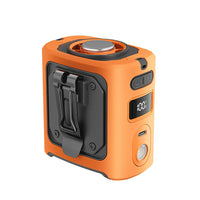 Compagnon Rafraîchissant | Ventilateur de Ceinture Portable avec Batterie 8000 mAh | 100 Vitesses Réglables pour un Confort Optimal