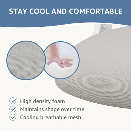 Mesh Ergonomic Office Chair Flip-Up Arms Adjustable Headrest Lumbar Support