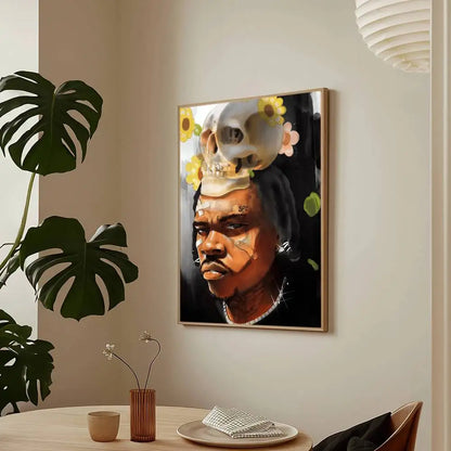 Chanteur Gunna Hot Album Cover Poster HD Art Mur Collant Imperméable Décoration Maison Salon Bar