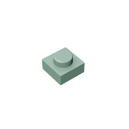 Gobricks GDS-501 Plate 1 x 1 | Compatible Building Blocks for DIY