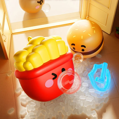 Série Aliments Mignons Jouets Squishy Cracheurs de Bulles | Fidget Sensoriel Anti-Stress pour Adultes et Enfants