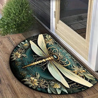 VIKAMA 1PC Retro Pattern Welcome Door Mat Indoor And Outdoor Carpet Home Decoration Bedroom And Kitchen Anti-Slip Floor Mat