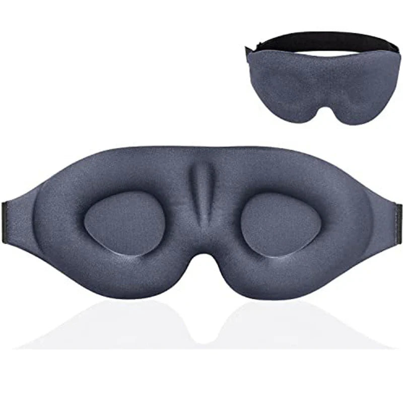 3D Sleeping Eye Mask | Soft Tiredness Relief Blindfold for Unisex