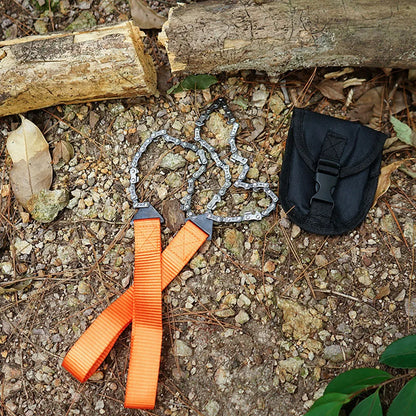 Portable Hand-Drawn Wire Saw | Outdoor Survival Chain Saw Tool