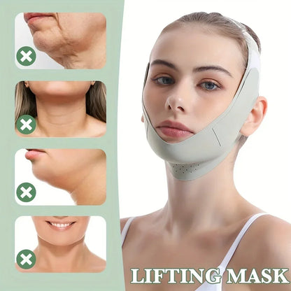 Reusable Face Slimming Bandage | V Line Face Shaper for Chin and Cheek Lift