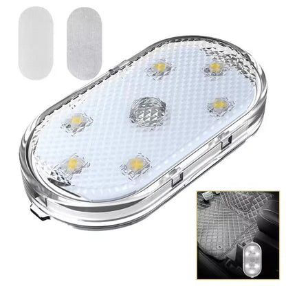 USB Charging LED Touch Light | Mini Wireless Car Interior Reading Lamp