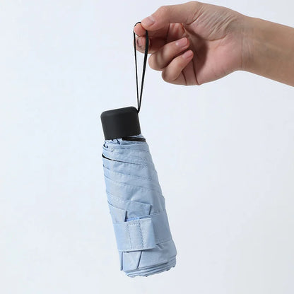 Mini Pocket Travel Umbrella Windproof Automatic Folding Compact Rain Umbrella