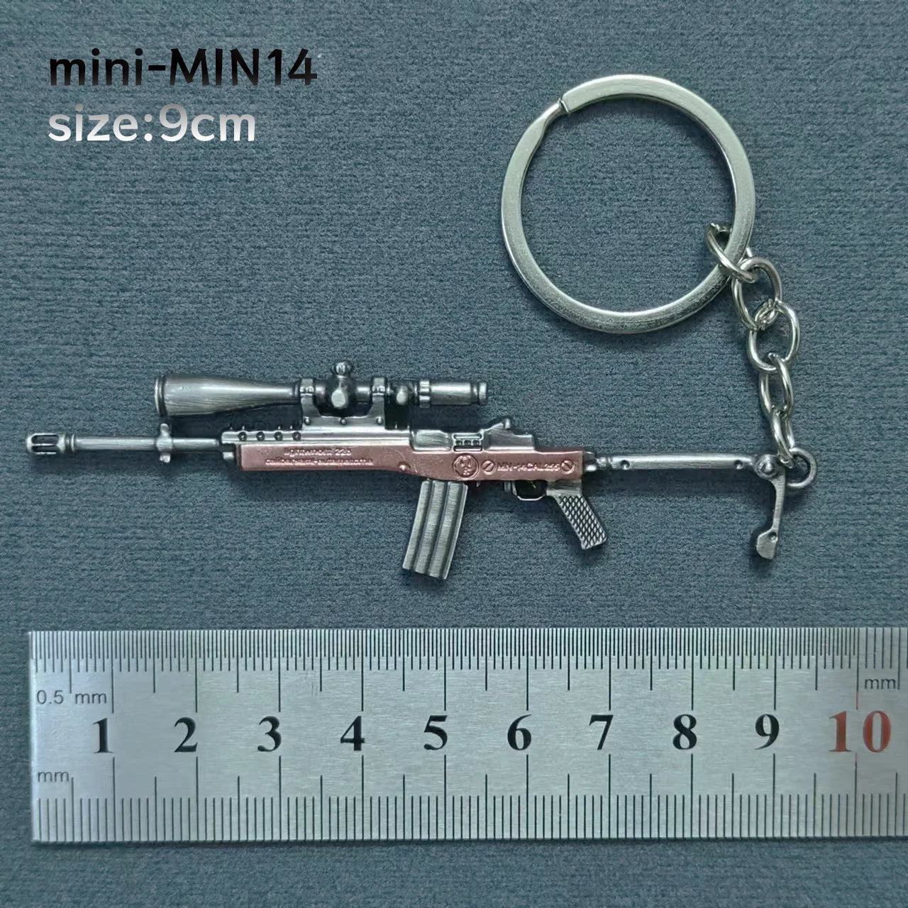 Mini Keychain Pendant 98k Alloy Gun Model | PUBG Battlefield Gift for Men
