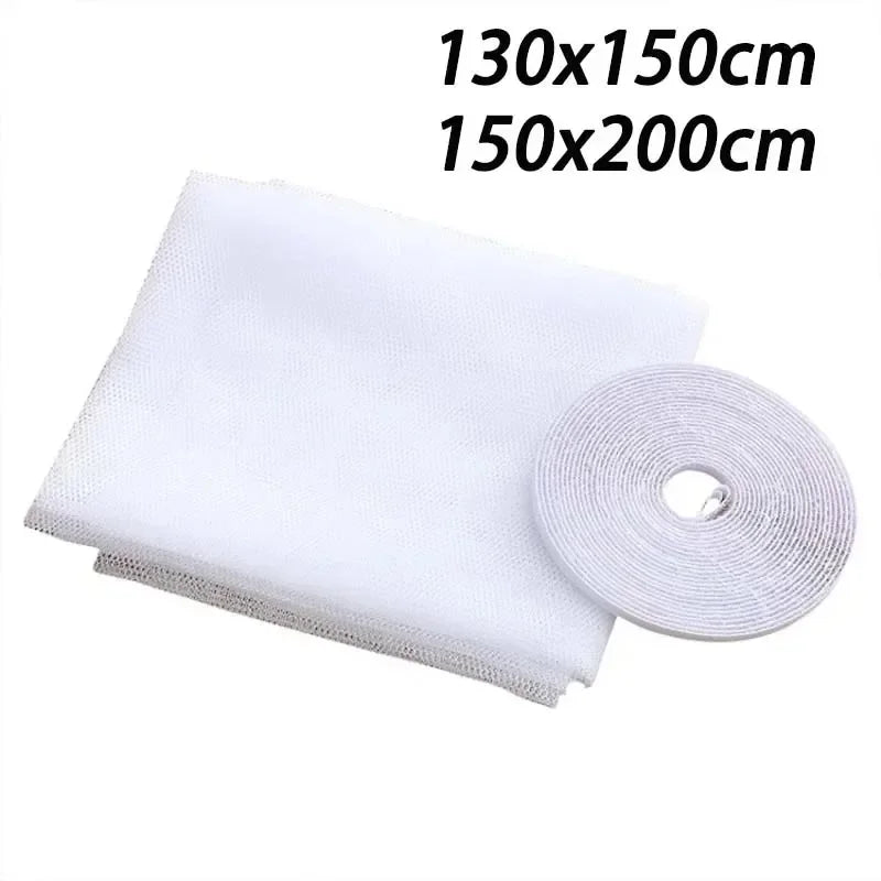 Self Adhesive Anti Mosquito Window Screen | No Punching Mesh Net for Home
