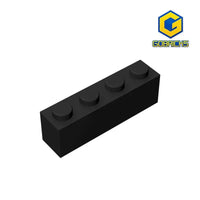 Gobricks GDS-534 Brick 1 x 4 without Bottom Tubes | Compatible Building Block Set