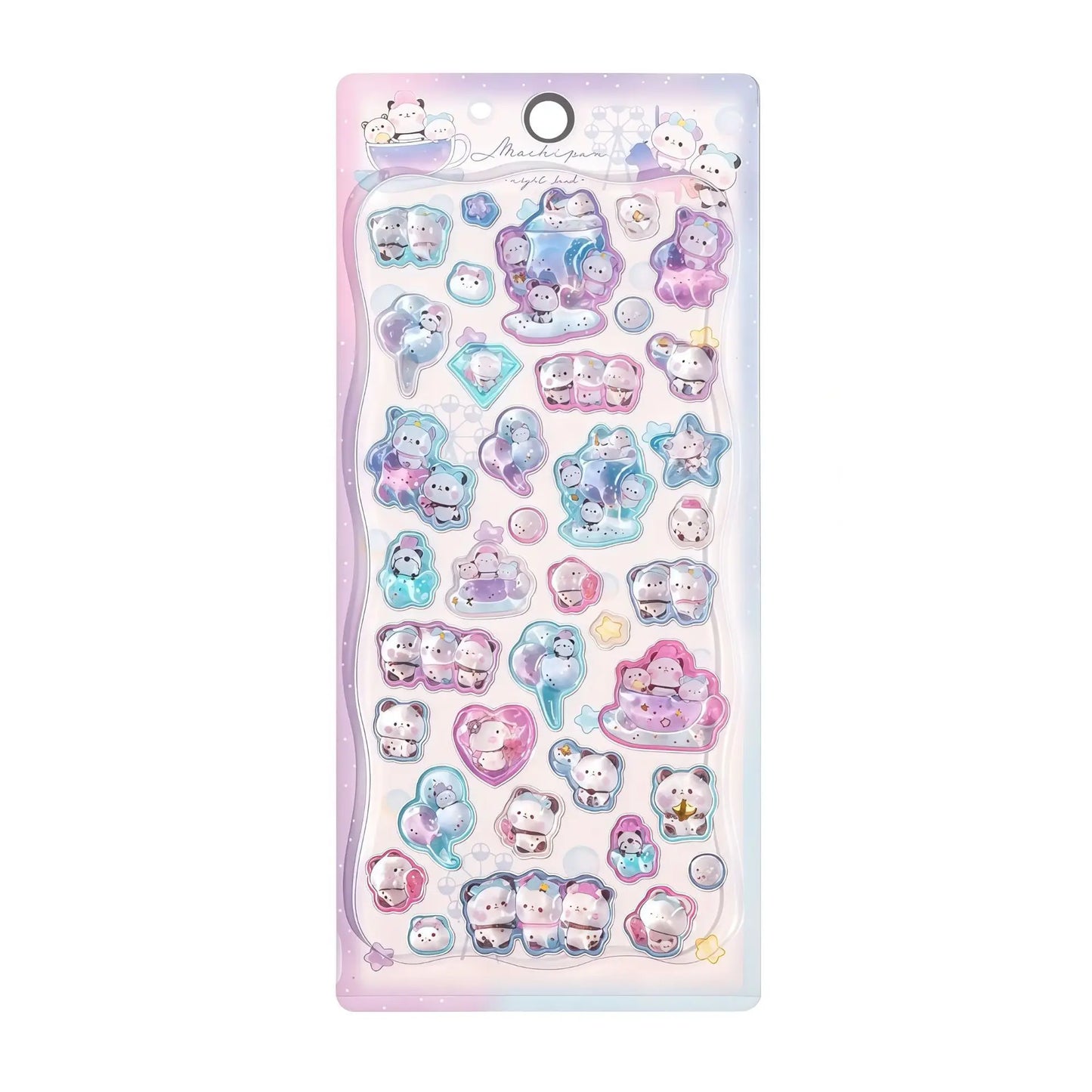 3D Food Stamping Seal Sticker | Japanese Anime Decorative Craft Stickers for Kids