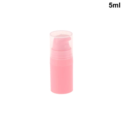 Refillable Airless Pump Bottles for Travel | Vacuum Lotion Containers 5ml 10ml 15ml