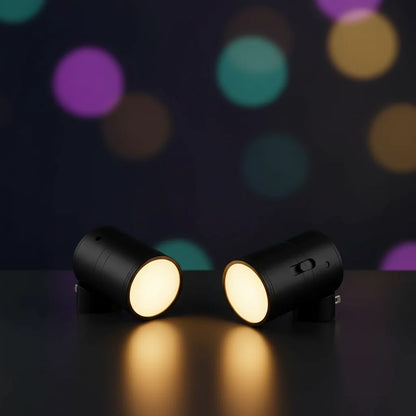 Plug In Dimmable LED Night Light Auto Sensor Bedside Bathroom Hallway Lamp