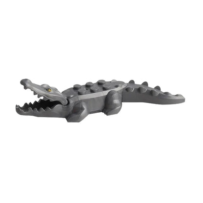 Marine Animal Building Blocks Set | Crocodile Whale Shark Octopus Snake Dinosaur Toys