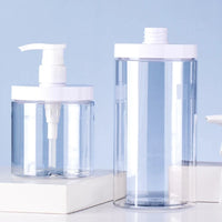 Refillable Pump Dispenser Bottle | Wide Mouth Travel Size for Soap, Shampoo, and Lotion