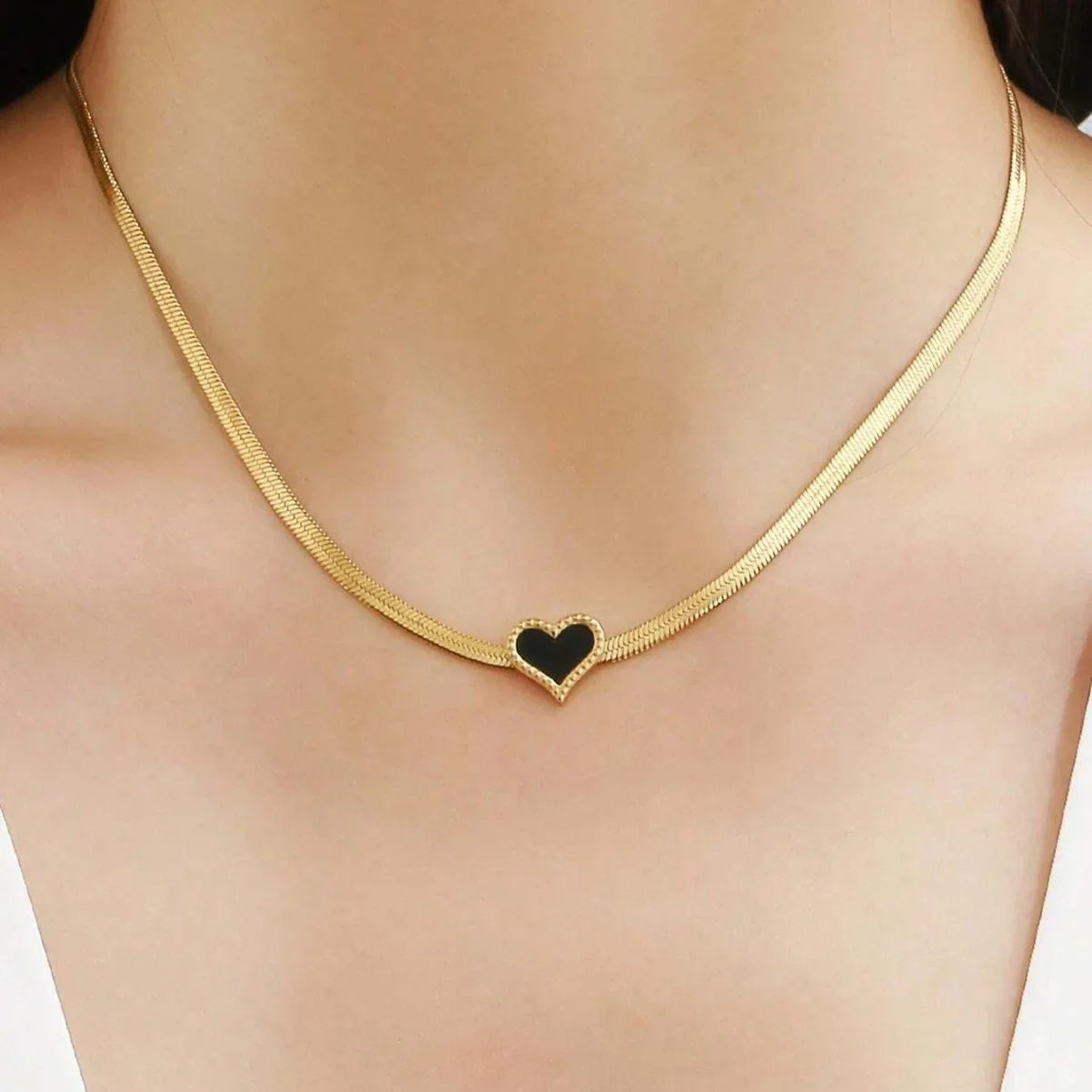 Teardrop Necklace Waterdrop Pendant | Minimalist Stainless Steel Jewelry for Women