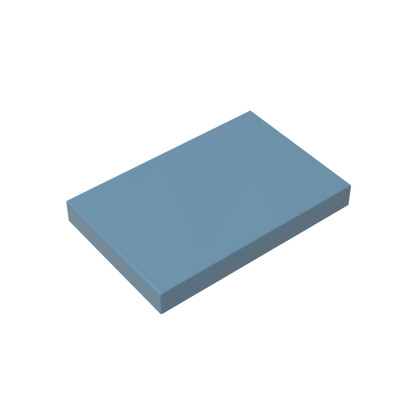 Gobricks GDS-1039 Tile 2 x 3 | Compatible Building Brick for Creative DIY Projects
