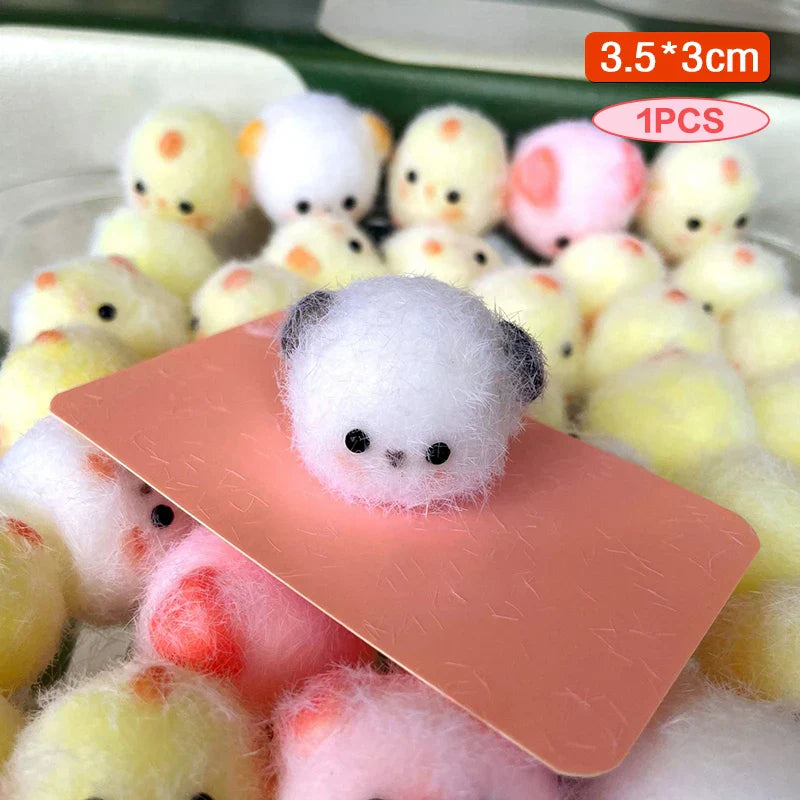 Cute Squeeze Stress Toy | Kawaii Silicone Pinch Toy Keychain
