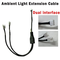 Car Ambient Light Dual Connection Extension Cable | Link Two Lights with One Controller