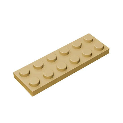 Plate 2 x 6 Building Block | Compatible Building Brick for DIY Creations
