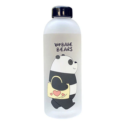 1000ml Panda Water Bottle | Leak-Proof Reusable Drinkware