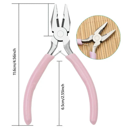 8 Style Jewelry Pliers Tools & Equipment Kit | DIY Jewelry Making Tool Set