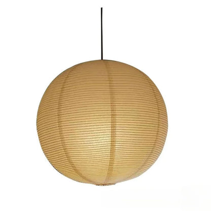 Japanese Noguchi Paper Lantern Pendant Light Sphere Ceiling Lamp for Home Décor