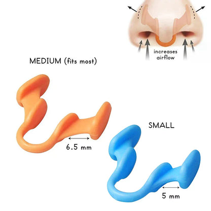 Silicone Anti Snoring Nasal Dilator | Sleeping Aid Prevention Gadget