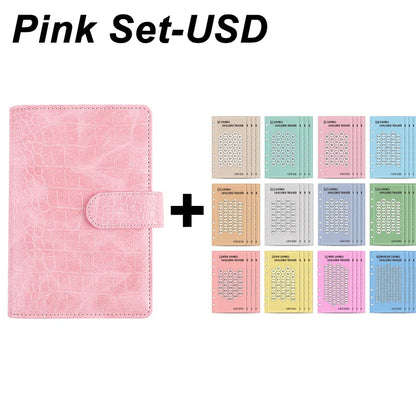 A6 100 Envelopes Eave Money, 52 Weeks Save Challenge, 30 Days Save, Euros USD Cash Envelopes Budget Planner Easy To Save