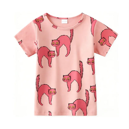 Fashion Cartoon Kids Sweatshirt – Unisex Cotton Top