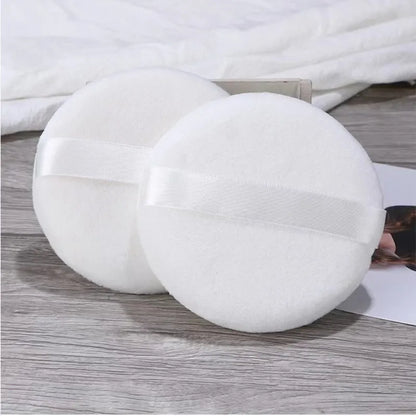 Extra Large Jumbo Body Powder Puff | Smooth Cosmetic Sponge for Loose Mineral Makeup