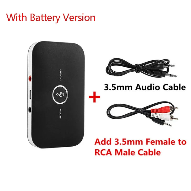 Bluetooth 5.0 Audio Transmitter Receiver AUX RCA USB Wireless Adapter