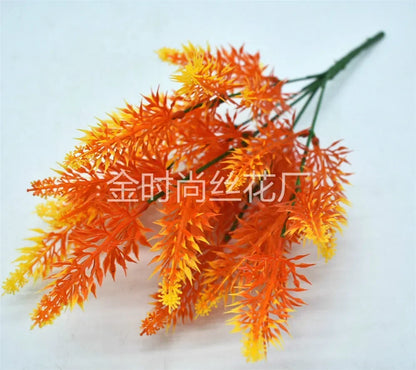 Planta artificial pequeña, helecho de Boston, hierba verde, decoración del hogar, hojas falsas, follaje, decoración de jardín, fiesta, bodas