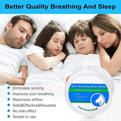 Blue Silicone Anti Snoring Devices | Nasal Dilators for Better Sleep