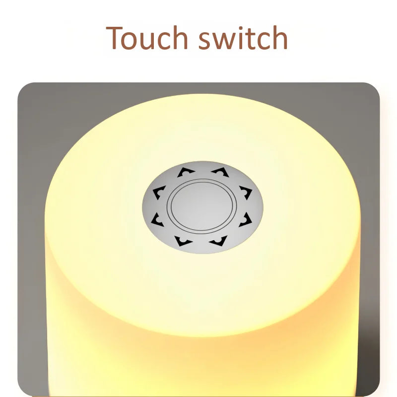LED Touch Charging Night Light | USB Desk Lamp with Adjustable Brightness