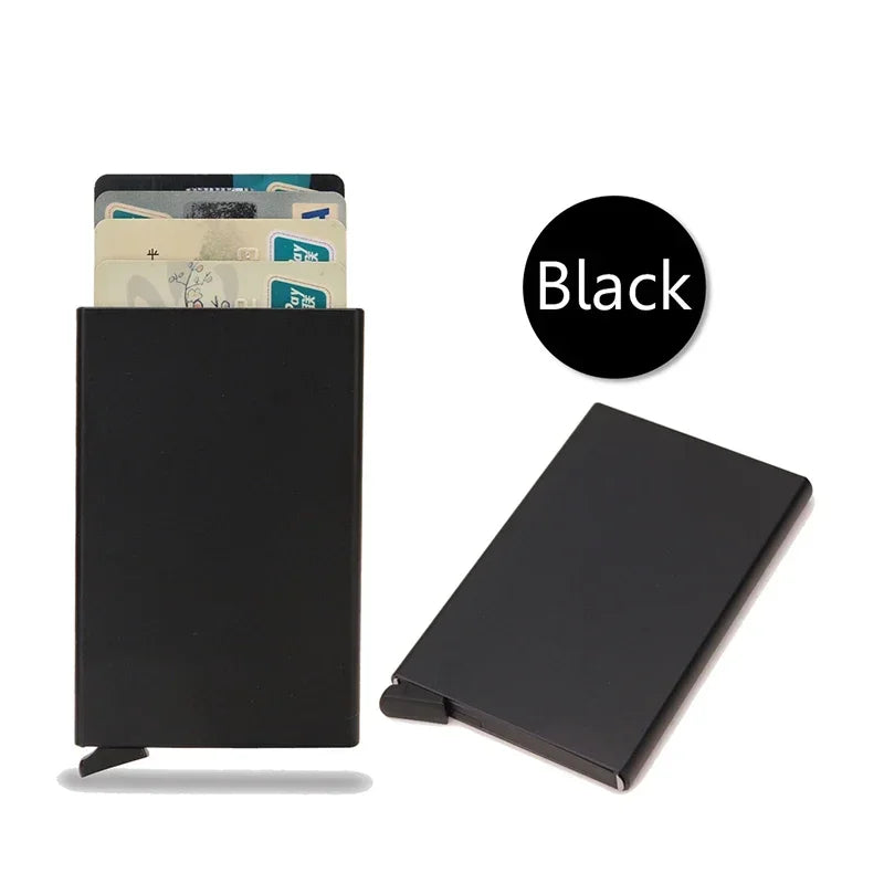 RFID Smart Wallet Card Holder | Metal Pop Up Minimalist Wallet