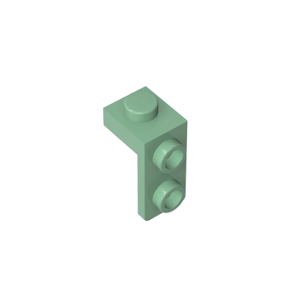 Gobricks Bracket 1 x 1 - 1 x 2 | Compatible Building Block