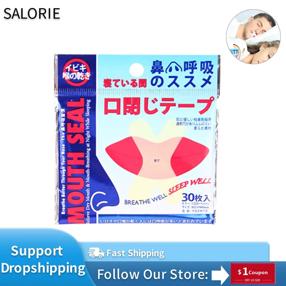 Anti Snoring Mouth Tape for Better Sleep | 30 or 150 Pcs