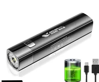Mini Portable Super Bright LED Flashlight | Rechargeable Waterproof Outdoor Light