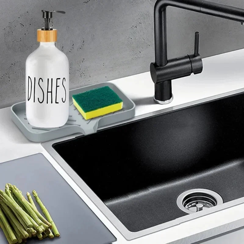Silicone Sponge & Soap Holder