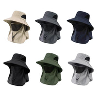 UV Protection Sun Hat | Outdoor Fishing and Hiking Cap with Neck Flap