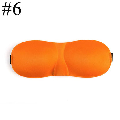 3D Contoured Sleep Eye Mask | Light Blocking Blindfold for Deep Sleep