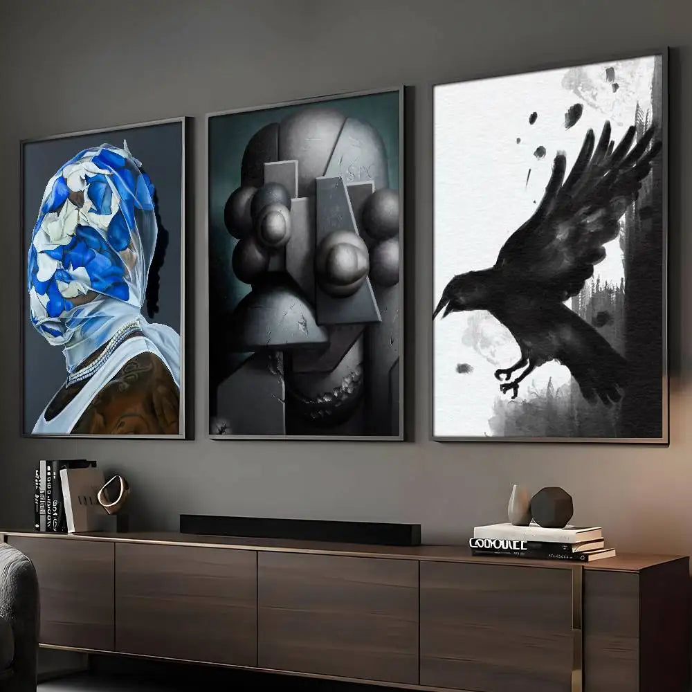 Chanteur Gunna Hot Album Cover Poster HD Art Mur Collant Imperméable Décoration Maison Salon Bar