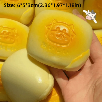 Squishy Simulated Milk Bread Stress Toy | Slow Rising Sensory Fidget