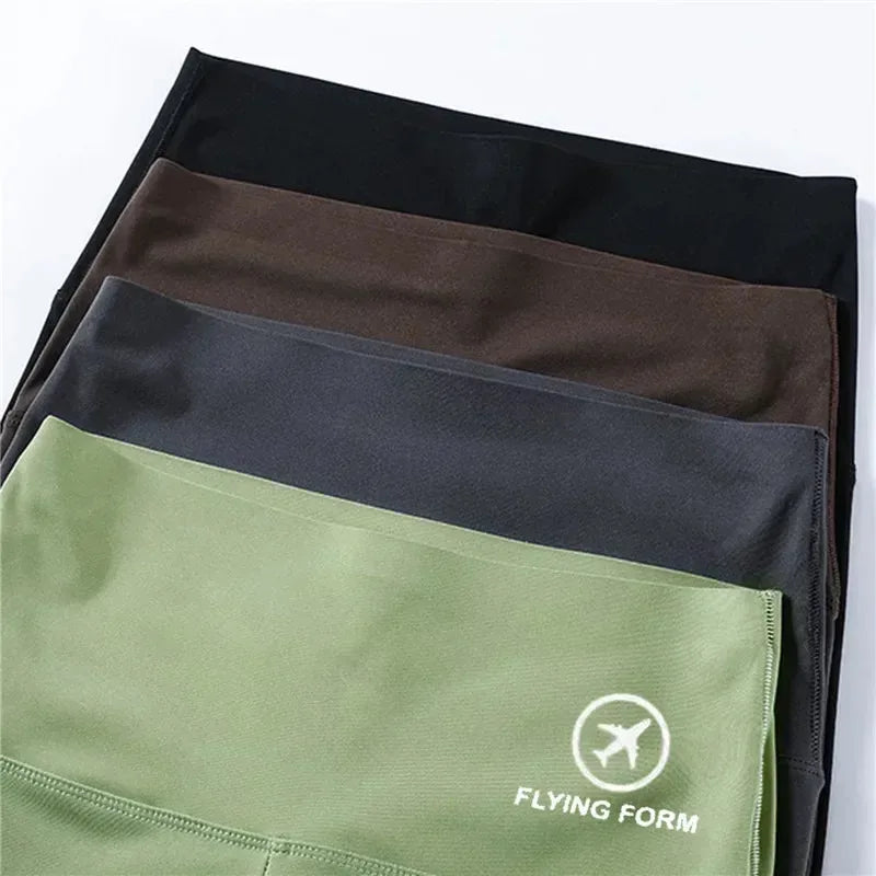 Pantalones Cortos Deportivos de Mujer M-XL Nuevos de Ciclismo Jogging Fitness Cintura Alta Push Up Pantalones Cortos de Gimnasio Mallas Ropa de Yoga
