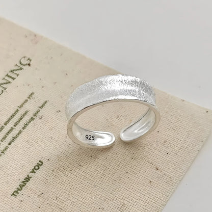 VENTFILLE 925 Sterling Silver Flower Lace Ring | Korean Fashion Adjustable CZ Ring