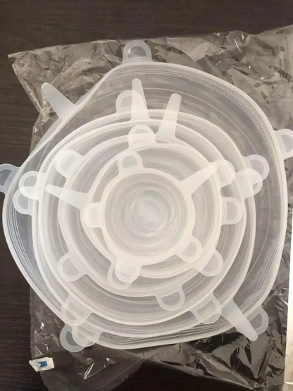 Silicone Stretch Lids | Reusable Food Covers for Bowls, Pots, and Containers
