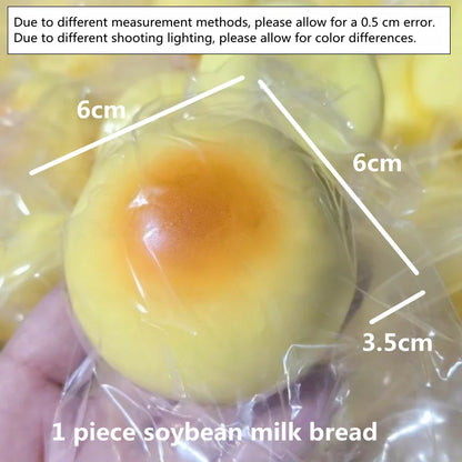 Squishy Simulated Milk Bread Slow Rising Fidget Toy | Stress Relief Sensory Toy